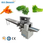 Çin Çok Fonksiyonlu Yastık Akışı Sarma Meyve Sebze Paketleme Paketleme Makinesi üretici firma