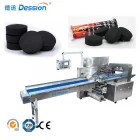 China Hookah Charcoal Briquette Pillow Sachet Packing Machine For Charcoal Lump manufacturer