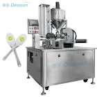 중국 새로 업그레이드! Honey Spoon Turntable Filling Machine- 효율적인 충전을위한 하나의 기계 제조업체