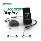 الصين OMNI شاشة Scooter الكهربائية مع نظام تتبع GPS الصانع