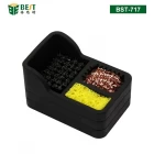 China China Repair Tools Manufacturer Mobile Repair Tool Factory Silicone Soldering Tip Cleaneing Box BST-717 manufacturer