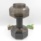 China 2.2L Dumbbell Shaped Plastic Water Bottle manufacturer