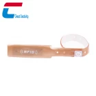 China Disposable PVC Mifare 1k RFID Wristband manufacturer