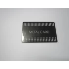중국 레이저 블랙 새겨진 금속 카드 제조업체