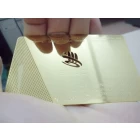 China Polished stainless metal cards manufacturer