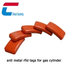 porcelana Cilindro de gas al por mayor Anti-Metal RFID Tag Long Read Range 860 a 960Mhz Seguimiento de activos de metal fabricante
