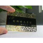 Cina biglietto da visita in metallo con il disegno fustellatura produttore