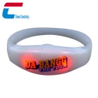 China Silicone Led Light Wristband For Concerts manufacturer