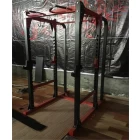 China Adjustable Strength Training Fitness Power Rack with Attachment manufacturer