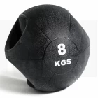 China China Textured Surface Medicine Ball with Handle Supplier manufacturer