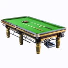 الصين China manufacture modern best price hot sale 9ft billiard table multi game snooker billiard pool table الصانع