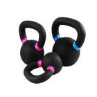 Chiny Factory China supplier kettlebell cast iron powder coated kettlebell producent