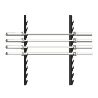 Cina Fitness bar storage rack wall mount barbell holder barbell rack China factory produttore