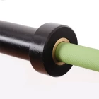 China Green color 2.2m cerakote bar workout training barbell China factory Hersteller