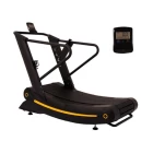 الصين Hot sale air runner high quality durable cardio manual air runner fitness curved treadmill الصانع