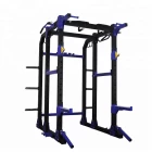 China Multifunctional Fitness Weightlifting Equipment Power  Rack With Lat Attachment Commercial Gym for strength power cage Hersteller