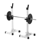 China gym equipment commerical Power Rack with Lat Attachment fabricante