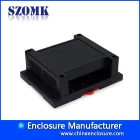 China Plastic Din rail enclosures for electronic project with 115*90*40mm AK-P-01 manufacturer