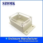 China 138 * 68 * 50mm hot selling waterproof plastic box szomk transparent cover electronics controller shell instrument pcb box FT14 manufacturer