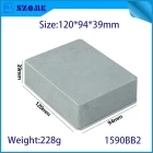 China 1590BB2 120 * 94 * 39mm Aluminium Metaal Stomp Box Case Behuizing Gitaar Effect Pedaal fabrikant