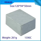 China 1590C 120 * 94 * 50mm Aluminium Metal Stomp Box Case Enclosure Gitaar Effect Pedaal fabrikant