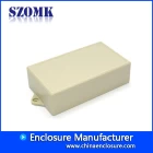China 169 * 82 * 40mm cerco plástico personalizado para parede de caixas eletrônicos montar projeto caixa\/AK-W-55 fabricante