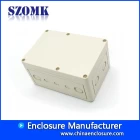 中国 180 * 125 * 90ミリメートルSZOMK ABSプラスチック筐体PCBデザインジャンクションボックス/ AK-01-10のための防水プラスチックプロジェクトボックス電子ケース メーカー