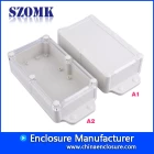 중국 200 * 94 * 45mm SZOMK 흰색 플라스틱 장치 상자 전기 케이스 콘센트 인클로저 방수 전자 캐비닛 인클로저 박스 / AK10002-A2 제조업체