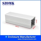 China 25(H) x25(W)x80(L)mm Silvery Color Aluminium Enclosure Electronics Device Box/ AK-C-C67 manufacturer