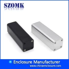 China 32 * 32 * 100 hochwertige kleine benutzerdefinierte handheld elektronische pcb aluminiumgehäuse kühlkörper extrusion gehäuse Hersteller