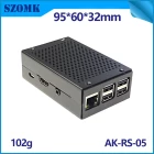 中国 3D打印Raspberry Pi 4 Case 3 B Hat 4B HeatSink作为媒体中心可堆叠的GPI CM3 POE NAS机柜AK-RS-05 制造商