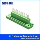 China 5.08mm pitch female pluggable terminal block 2COMVM-5.08 manufacturer