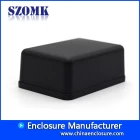 porcelana Recinto estándar plástico negro del ABS 51x36x20m m de SZOMK / AK-S-75 fabricante