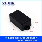 중국 77 * 36 * 25mm 플라스틱 전자 프로젝트 인클로저 벽 마운트 케이싱 전기 정션 박스 / AK-W-62 제조업체