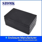 porcelana 79 * 49 * 32 mm szomk ventas calientes negro caja de productos electrónicos de plástico AK-S-115 fabricante