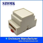 China 88 * 53 * 59mm SZOMK abs kunststoff din schiene box elektrische anschlussdose kunststoffgehäuse shell gehäuse power control box / AK-DR-02 Hersteller