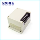 China ABS plastic din rail box for electronic project box for terminal AK-DR-05a 115*90*72 mm manufacturer