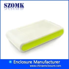 China ABS plastic electrical box handheld enclosures on hot sale/AK-H-36a/141*76*28mm manufacturer