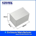 porcelana Caja de Aluminio Caja para Proyectos Electrónicos Fuente de Alimentación Amplificadores 68x65x FREE mm fabricante