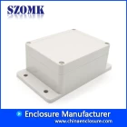 China Melhor preço impermeável ABS caixa eletrônica de caixa de gabinete eletrônico Preto 160 * 90 * 60 mm Conector elétrico k27-2 fabricante