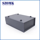 China Custom small plastic enclosure electronic abs desktop instrument housing junction box from SZOMK/190*120*60mm/AK-D-23 manufacturer