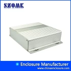 中国 Customized Extruded Aluminum enclosure and junction box for pcb and electronics from szomk AK-C-A7 制造商