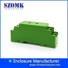 China maßgeschneiderte und Gehäusedruck Kunststoff Verstärker Gehäuse DIN-Schiene Siebdruck Hersteller