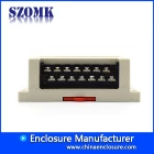 China Shenzhen din rail abs plastic 115X90X40mm electronic industrial control with terminal enclosure supply/AK-P-02a manufacturer
