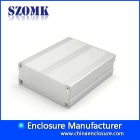 China Gabinete eletrônico de alumínio fundido szomk box case para controle industrial AK-C-B48 30 * 79 * 100mm fabricante