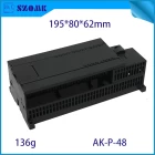 중국 DIN 레일 플라스틱 인클로저 PLC 프로젝트 박스 AK-P-48 제조업체