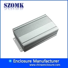 China Electronic Aluminum  Instrument Enclosures Shell for Project Production AK-C-C64 55(H)x95(W)xfree(mm) 2.17"x3.74"xfree manufacturer