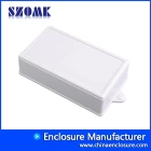 porcelana Gabinete electrónico montaje en pared abs carcasa de plástico caja de conexiones szomk para placa PCB AK-W-09 145 * 85 * 40 mm fabricante