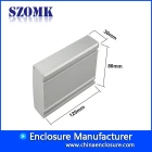 中国 挤压铝配电箱SZOMK电子外壳适用于pcb AK-C-B44 30 * 80 * 120mm 制造商