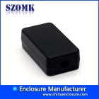 China Hochwertige Kunststoff-Gehäuse Junction Box Holder schwarze Farbe elektrische Gehäuse Kunststoff-Box Hersteller